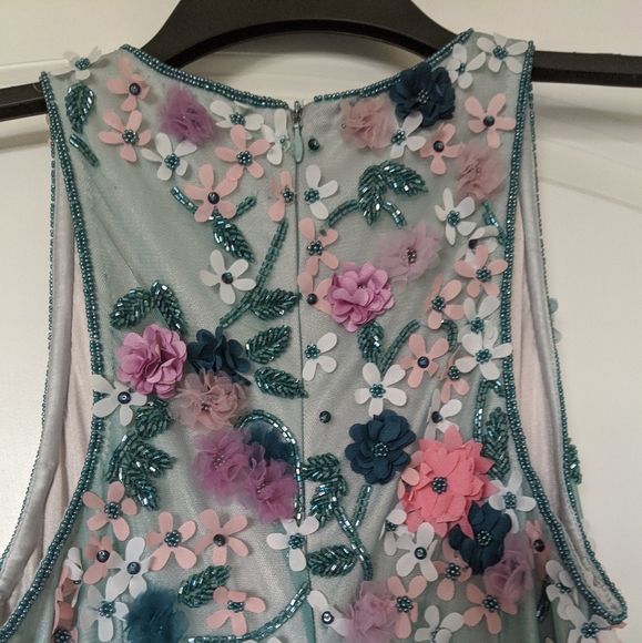 Theia evening couture pastel formal dress gown - Picture 8 of 8